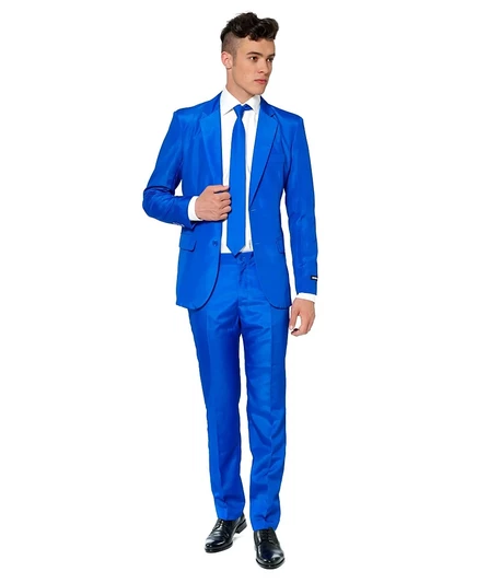 Мужской карнавальный костюм SUITMEISTER Solid Color, синий