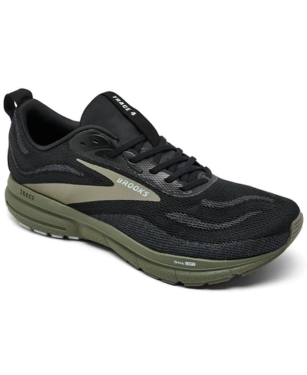 Мужские кроссовки для бега Brooks Trace 4 от Finish Line черного цвета