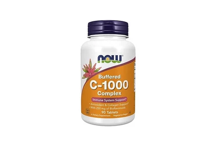 Комплекс витаминов С-1000 от Now Foods, 90 цветных таблеток