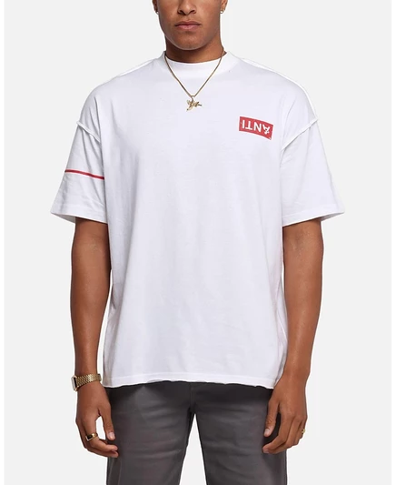 Мужская футболка The Anti-Order Azero Oversized, белая