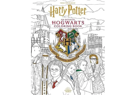 Раскраска Harry Potter: официальная раскраска Хогвартса