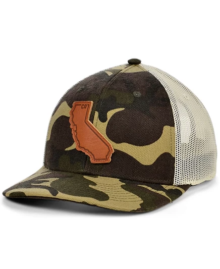 Кепка woodlandcamo/ivory/brown