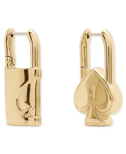 Женские серьги kate spade new york Spade Lock, золотистые