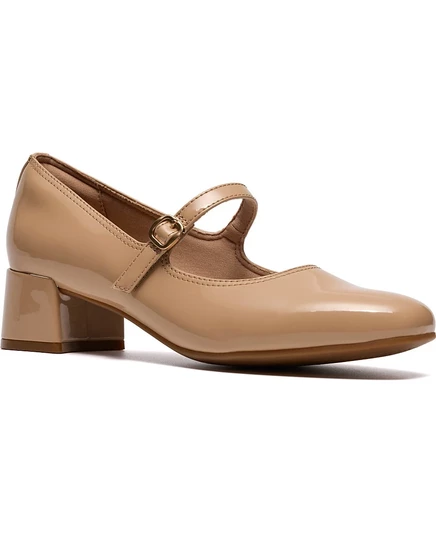 Женские туфли-лодочки Iridessa Rae с квадратным носком от Clarks коричнево-бежевого цвета