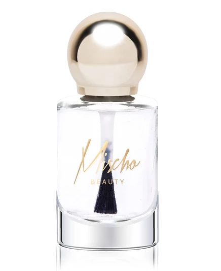 Mischo Beauty Верхний слой прозрачного лака для ногтей коричневого цвета