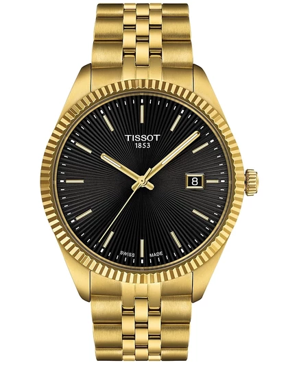 Мужские часы Tissot Ballade 40 мм, золотистые