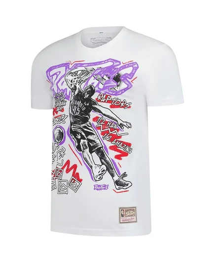 Мужская футболка Mitchell & Ness Vince Carter Toronto Raptors, белая