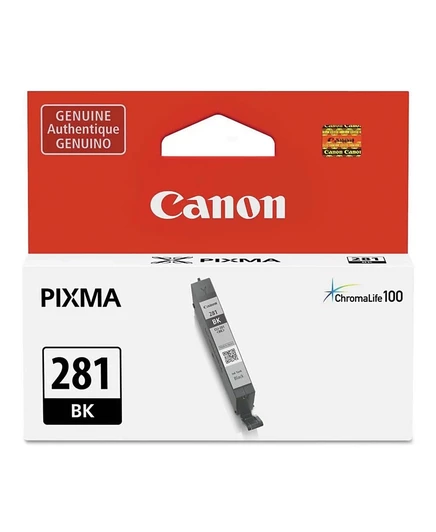 Чернильный картридж Canon CLI 281 ChromaLife100+ черный