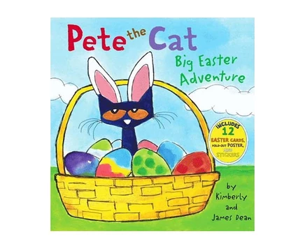 Книга Pete the Cat: Big Easter Adventure, James Dean