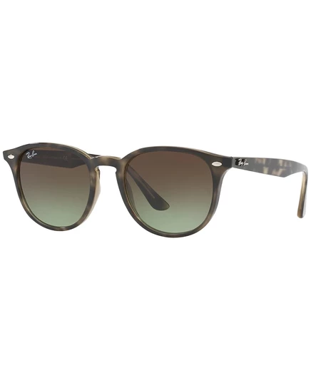 Унисекс солнцезащитные очки Ray-Ban RB4259 круглые, коричневые