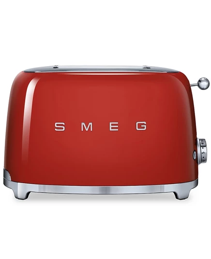 Тостер Smeg на 2 ломтика, красный