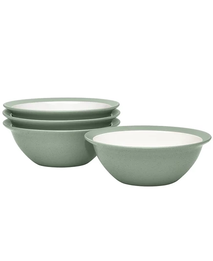 Набор мисок Noritake Colorwave Curve 7″ 650 мл, зеленые