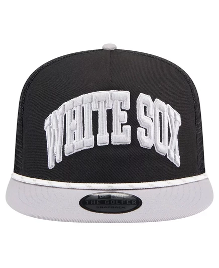 Мужская черная кепка Chicago White Sox с сетчатой подкладкой black, gray
