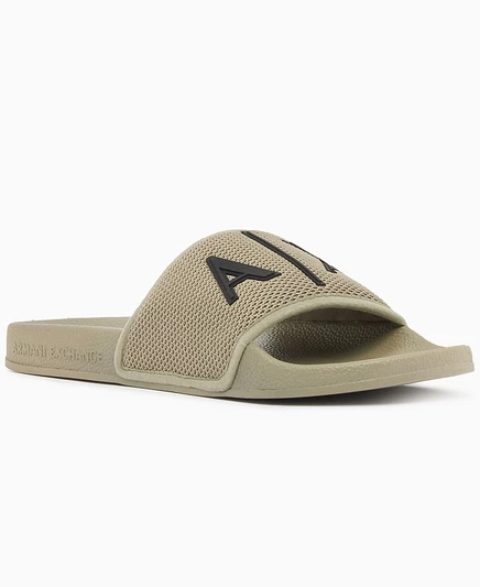 Мужские шлепанцы AX Armani Exchange Mykonos, зеленые