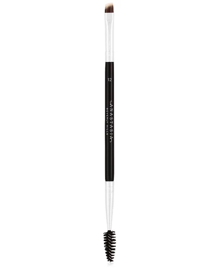 Anastasia Beverly Hills Brush 12 - Двусторонняя твердая угловая щетка белого цвета
