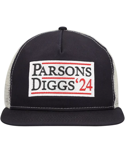 Мужская кепка-бейсболка для дальнобойщика и гольфиста New Era Men's Navy/Natural Dallas Cowboys navy, natural