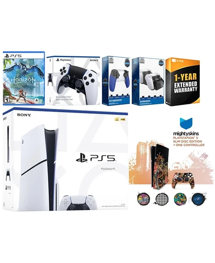 Игровая консоль Sony PlayStation 5 Slim Disc 1 ТБ, белая