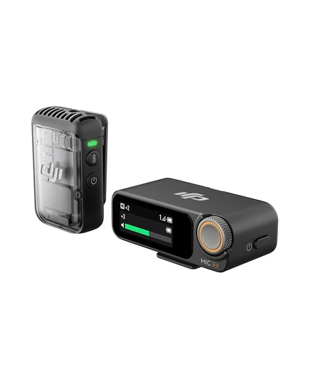 Беспроводной микрофонный комплект DJI Mic 2 (1 TX + 1 RX), серый