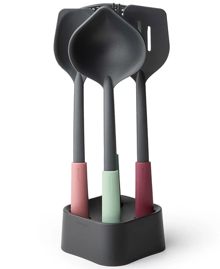 Кухонный набор Brabantia 4 предмета со стойкой, мультицветный