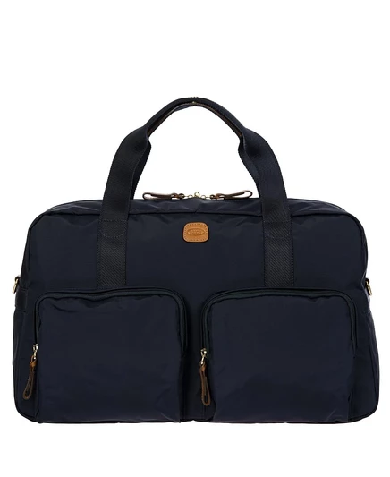 Дорожная сумка Bric's X-Bag с карманами, синяя