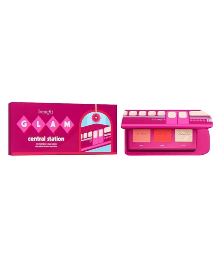 Палетка румян и хайлайтера Benefit Cosmetics Grand Central