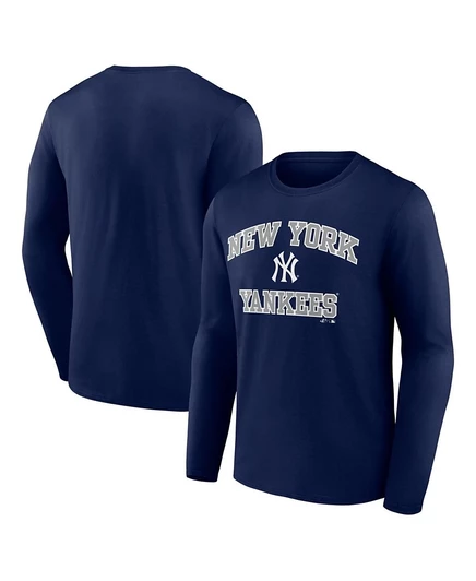 Мужская футболка Logo Athletic New York Yankees Heart Soul, синяя