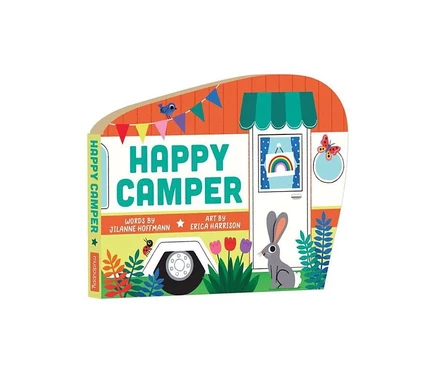Детская картонная книга Barnes & Noble Happy Camper, 14 стр.