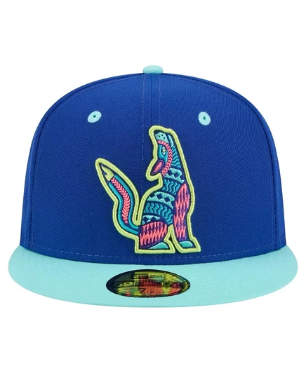 Мужская бейсболка New Era 59FIFTY Hillsboro Hops, синяя
