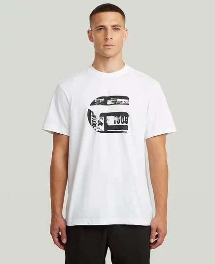Мужская футболка G-Star Raw G Icon, белая