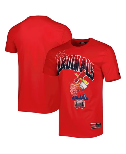 Мужская футболка Pro Standard Red St. Louis Cardinals Hometown, красная