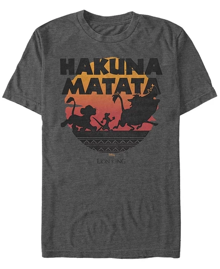Мужская футболка Fifth Sun Disney «Lion King», серая