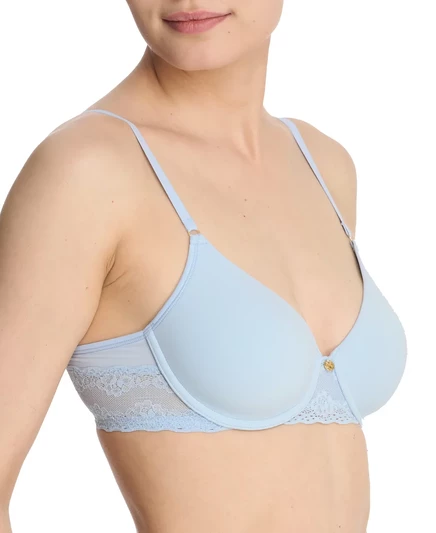 Женский бюстгальтер Natori Bliss на косточке, пыльно-голубой