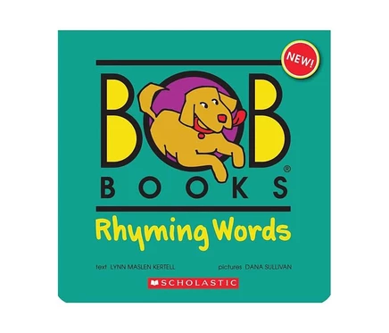 Книга «Рифмующиеся слова» из серии Bob Books, белая