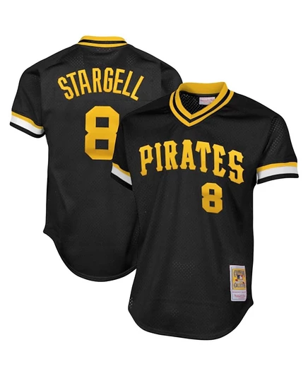 Мужская майка Mitchell & Ness Willie Stargell, черная