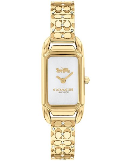 Женские часы Coach Cadie C золотистые, 28,5×17,5 мм