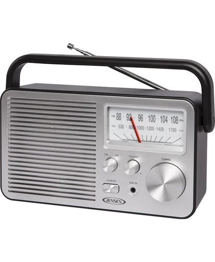 Портативное AM/FM радио Jensen MR-750BK, черное