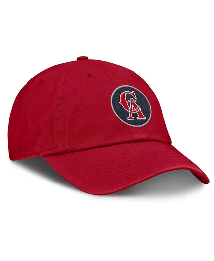 Женская кепка Nike California Angels Cooperstown, красная