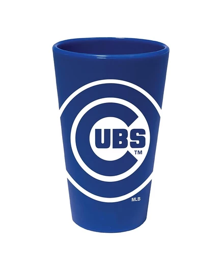 Wincraft Chicago Cubs, 16 унций. Командный цвет: Силикон, Пинтовый стакан, белый