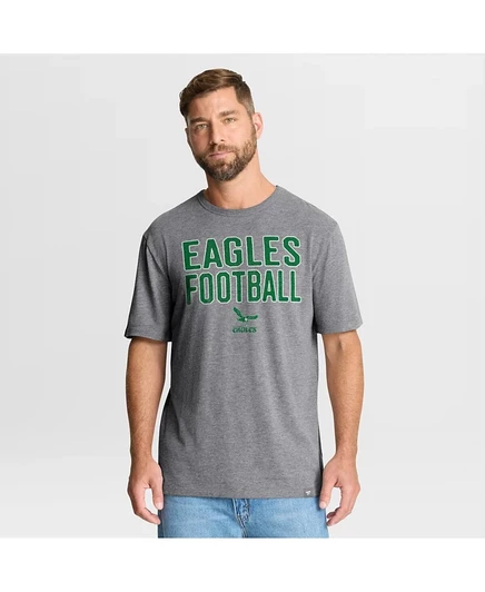 Мужская футболка Fanatics Eagles First Down Tribute, серая