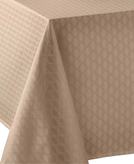 Скатерть Lenox Olivia 132×178 см, бежевая