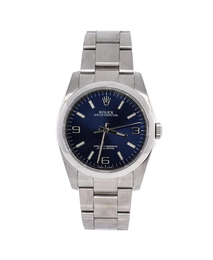 Мужские часы Rolex Oyster Perpetual 36 мм, синие