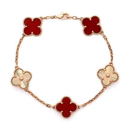 Браслет Van Cleef & Arpels Vintage Alhambra, золотой