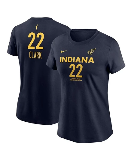 Унисекс футболка Nike Caitlin Clark WNBA, синяя