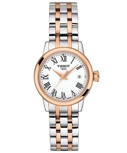 Женские часы Tissot Swiss Classic Dream 28 мм, двухцветные