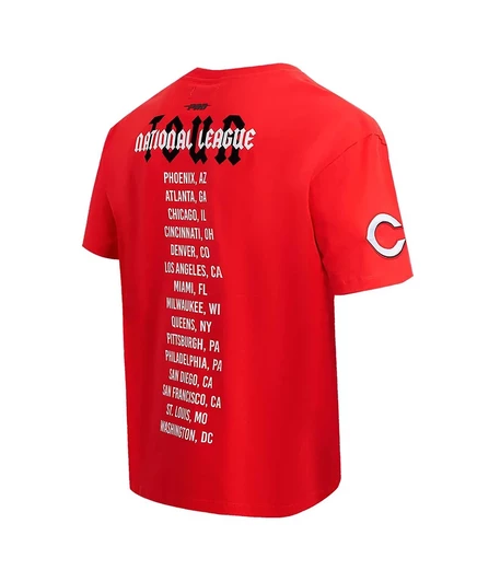 Мужская футболка Pro Standard Red Cincinnati Reds Oversize City Tour от Pro Standard red