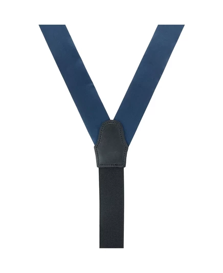Мужские строгие подтяжки TRAFALGAR из плотного шелка Sutton navy