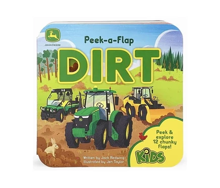 Детская книга John Deere Kids: Dirt, картонная