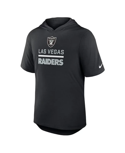 Мужская футболка-худи Nike Lockup Las Vegas Raiders, черная
