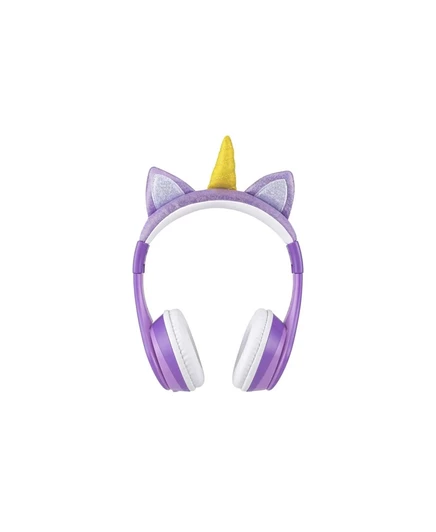 Детские наушники eKids Unicorn Academy Bluetooth фиолетовый
