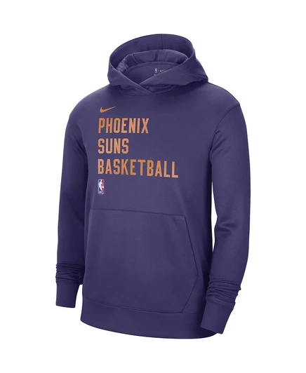 Пуловер с капюшоном Nike Purple Phoenix Suns 2023/24 для мужчин и женщин purple